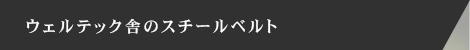 ウェルテック舎のスチールベルト